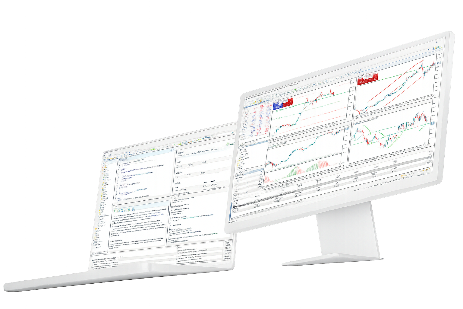 MetaTrader 5 产品说明与终端导航视觉图